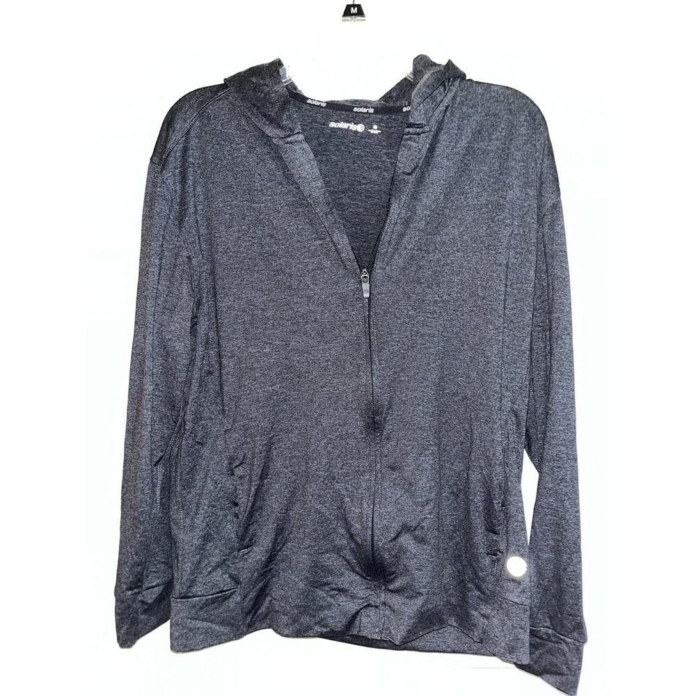 Solaris Jacket , Hoodie , Gray , Men's Small , Athletic , Running